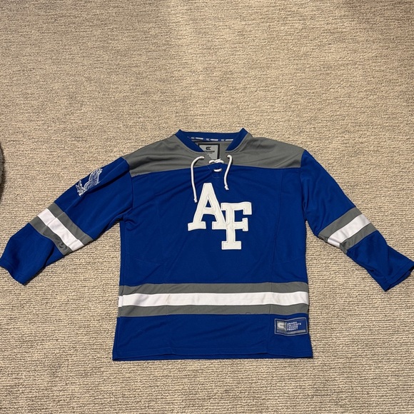 Colosseum Other - Colosseum Air Force Academy Falcons Hockey Jersey Medium Blue and White